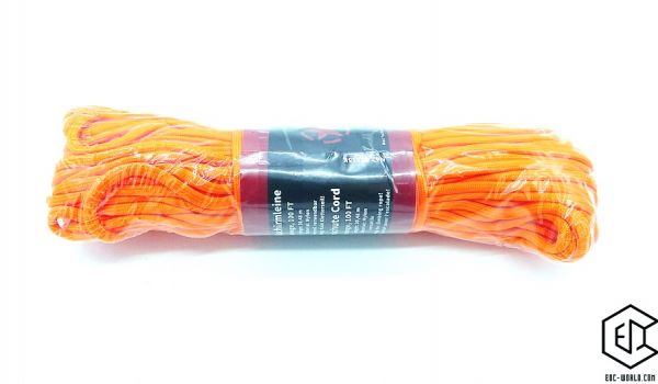 MFH® Paracord/Fallschirmleine Orange 100 FT